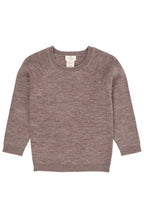 Merino classic rib blouse