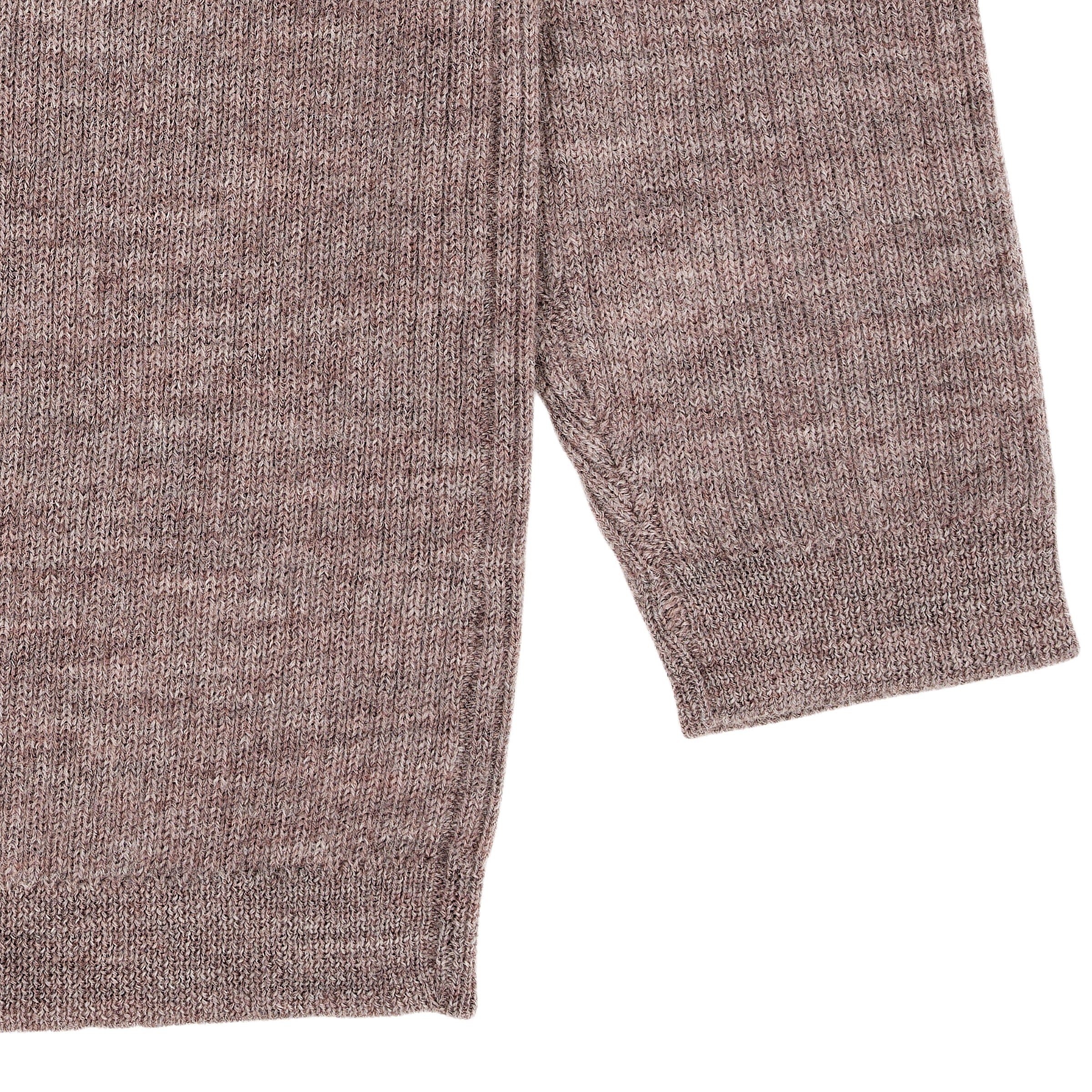 Merino classic rib blouse