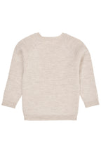 Merino classic rib blouse