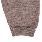 Merino pants with hole pattern
