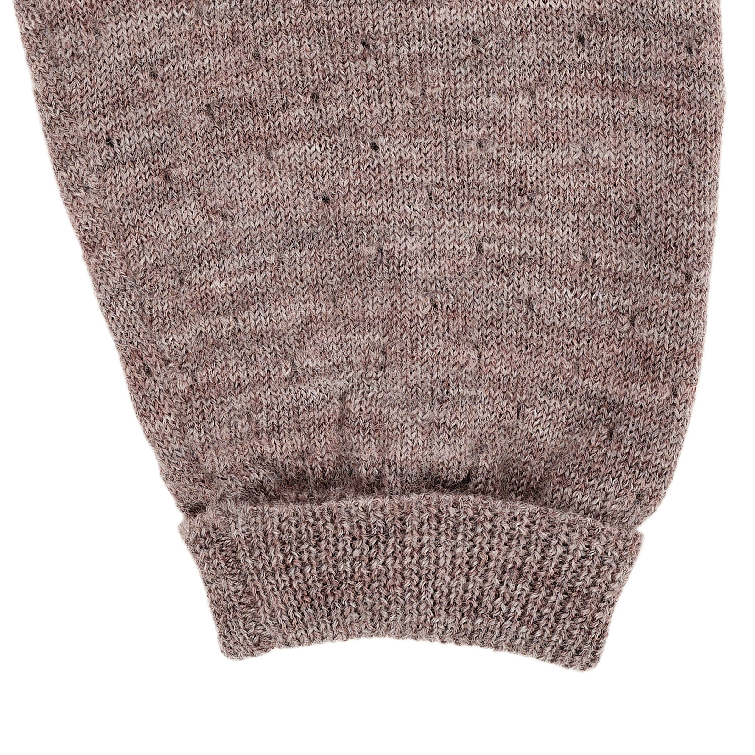 Merino pants with hole pattern