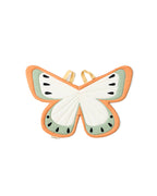 Back view of a Kid's Concept butterfly dress-up costume on a white background