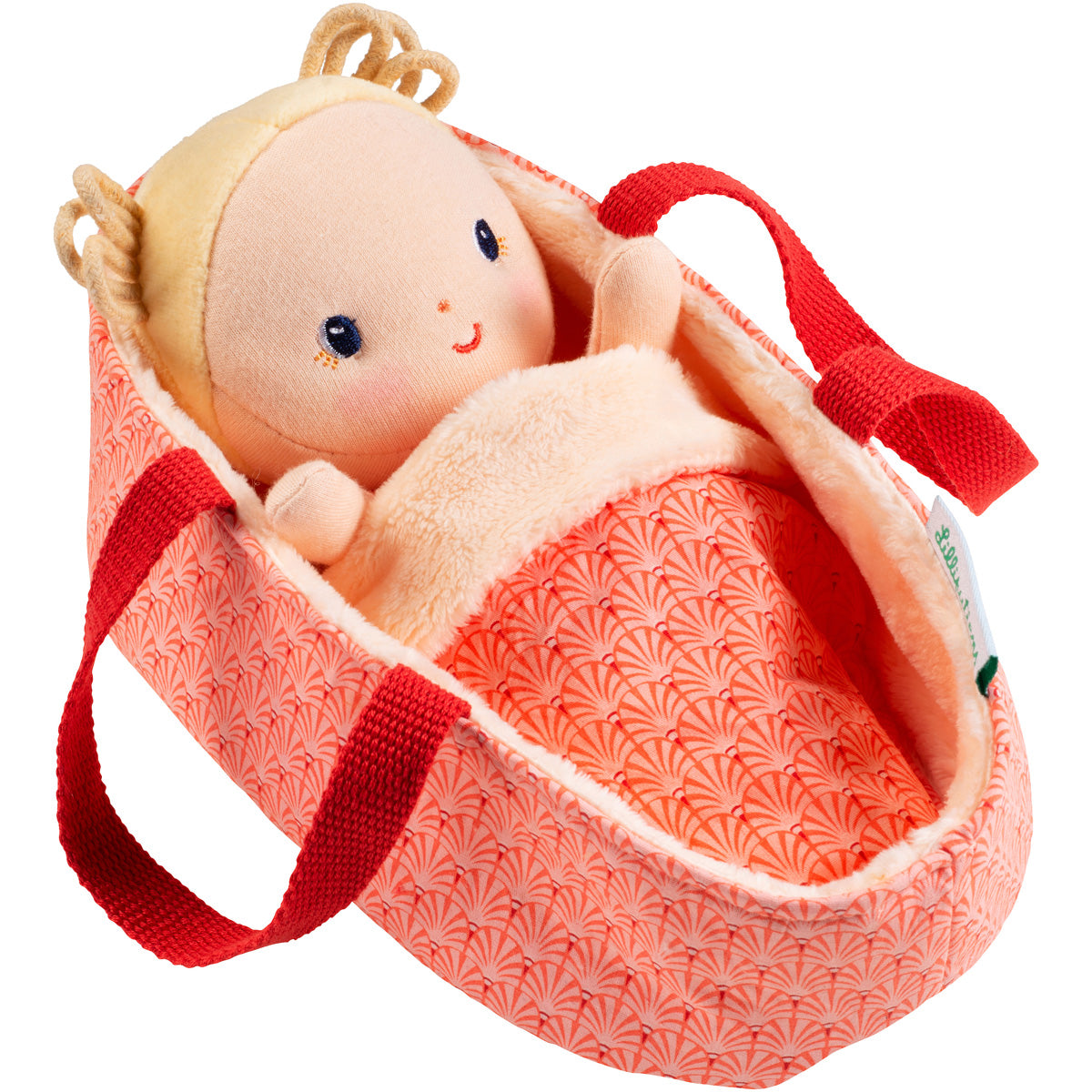 Baby doll Anais in carrier