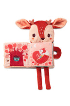 Lilliputiens Stella the Fawn cuddle toy on a white background