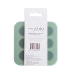 Mushie fresh food feeder tray in Cambridge blue in original packaging