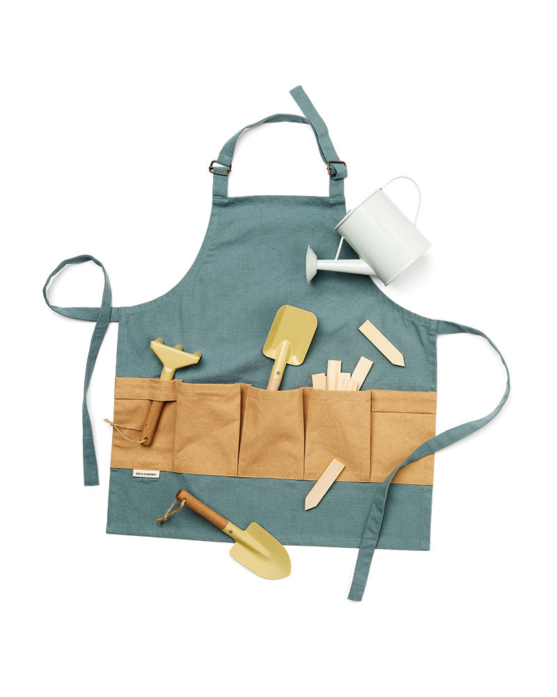 Kid's Concept gardening tool set for kids on a white background