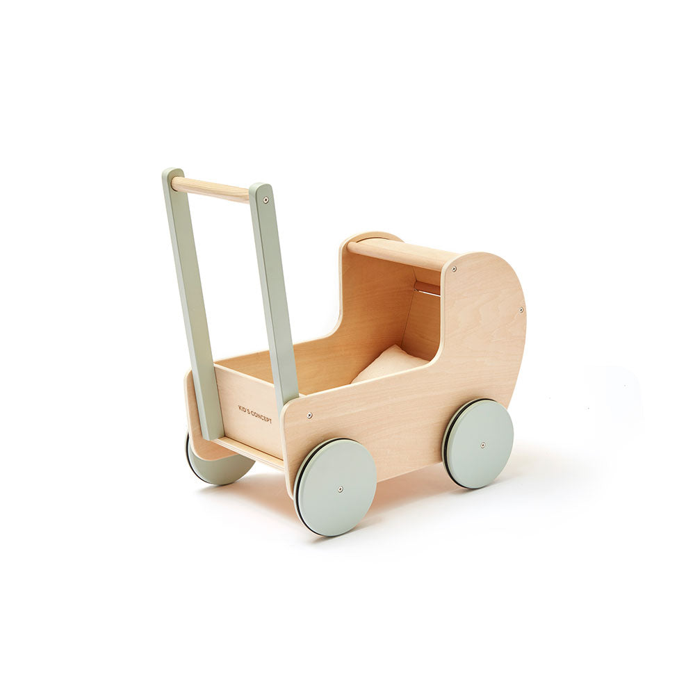 Kid's Concept doll pram on a white background