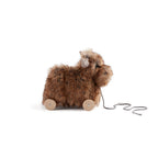 Kid's Concept pull-along moose toy on a white background