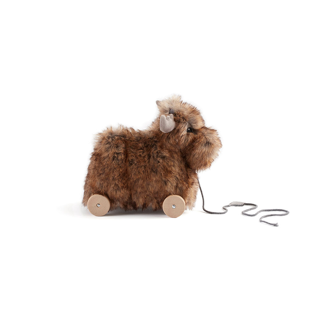 Kid's Concept pull-along moose toy on a white background