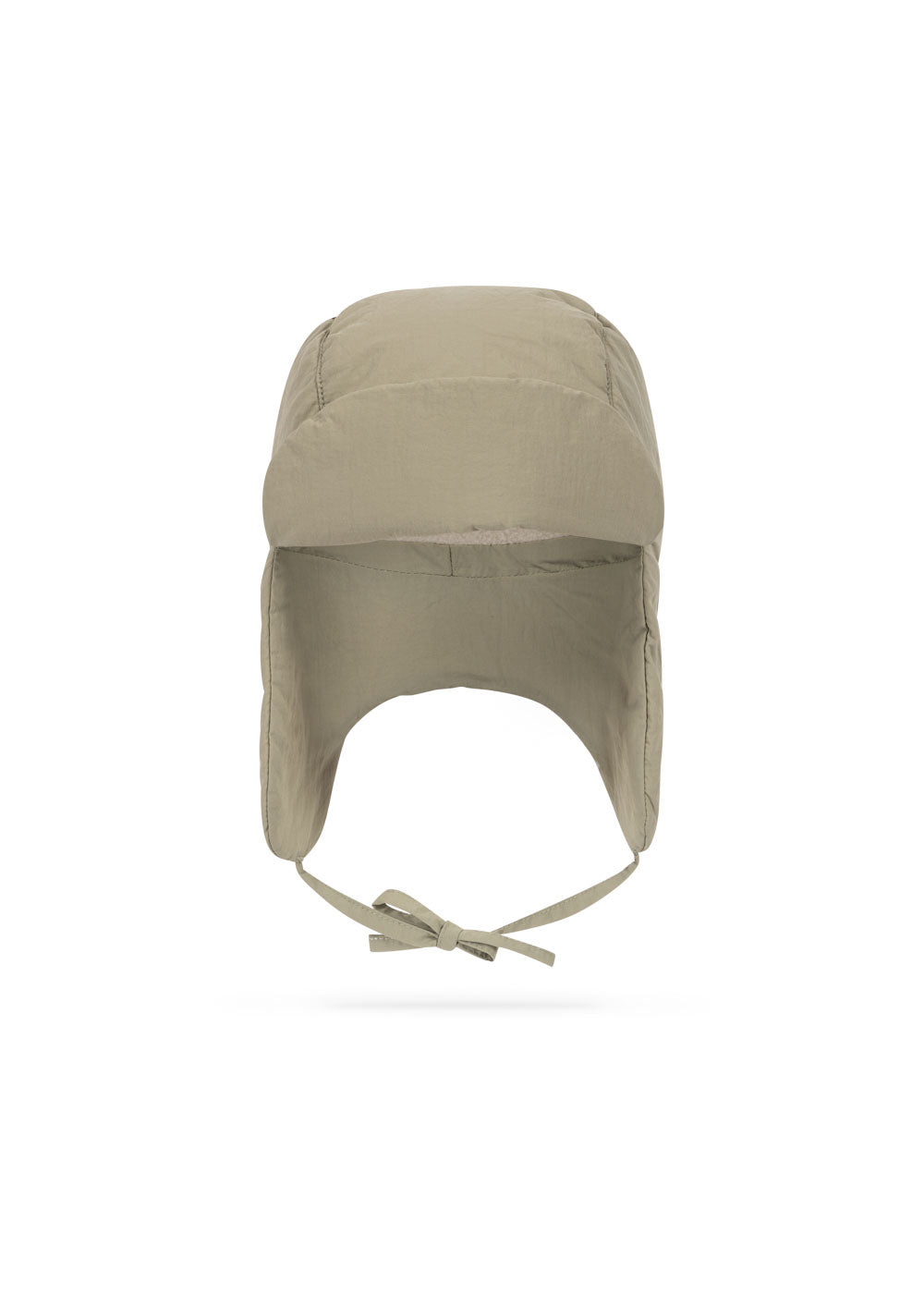 Front view of the Konges Sløjd Juno hat in Laurel Oak on a white background.