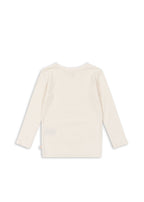 Konges Sløjd Minnie blouse in Antique white, back view on a white background