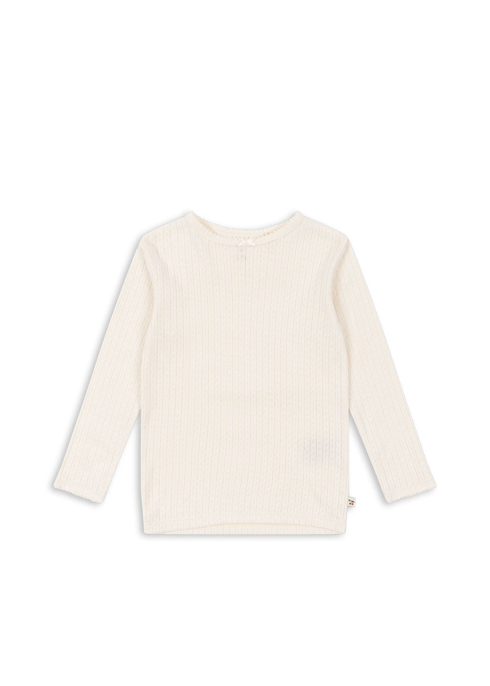 Konges Sløjd Minnie blouse in Antique white, front view on a white background