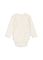 Konges Sløjd Minnie body in Antique white, front view on a white background