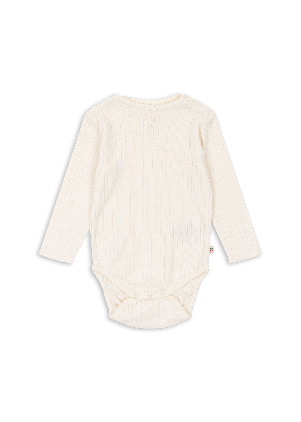 Konges Sløjd Minnie body in Antique white, front view on a white background