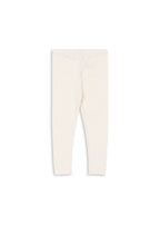 Konges Sløjd Minnie pants in Antique white, back view on a white background