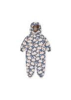 Front view of the Konges Sløjd Nohr in Swan print on a white background