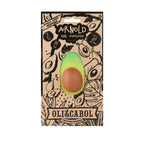 Oli & Carol Arnold the Avocado natural rubber teether in original packaging