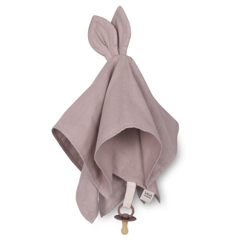 Sage Copenhagen cuddle cloth Snoppa in Mauve on a white background