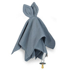 Sage Copenhagen cuddle cloth Snoppa in Moonlight blue on a white background
